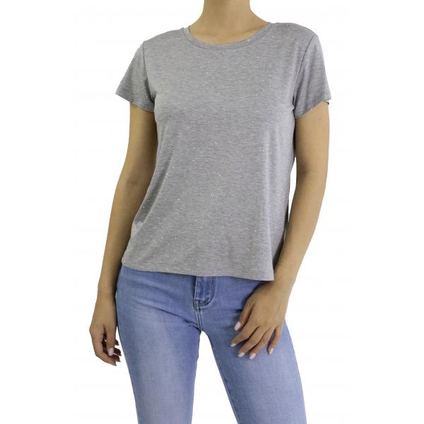 Maglia con brillantini con spacchi laterali  Options
